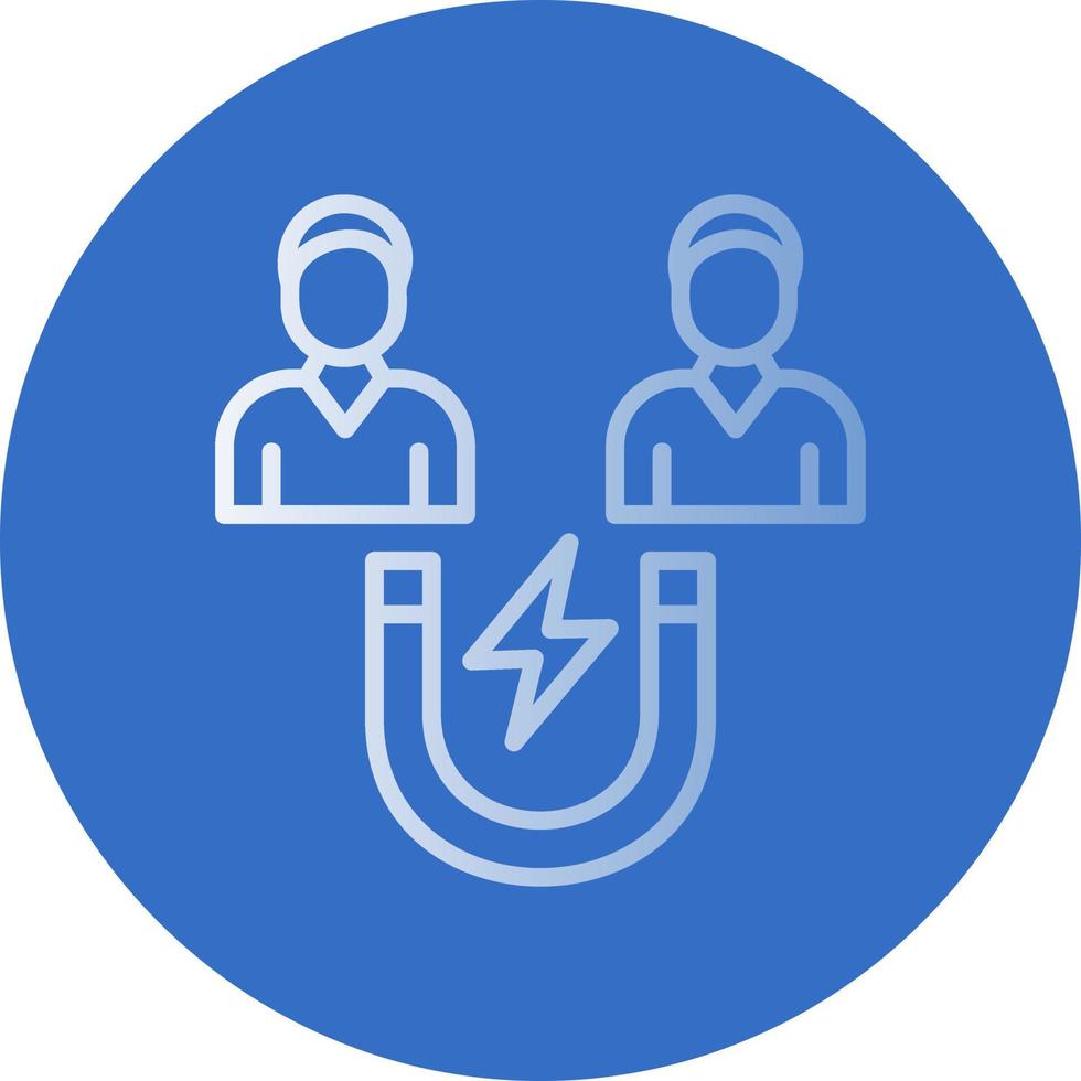 Candidates Attraction Vector Icon Design