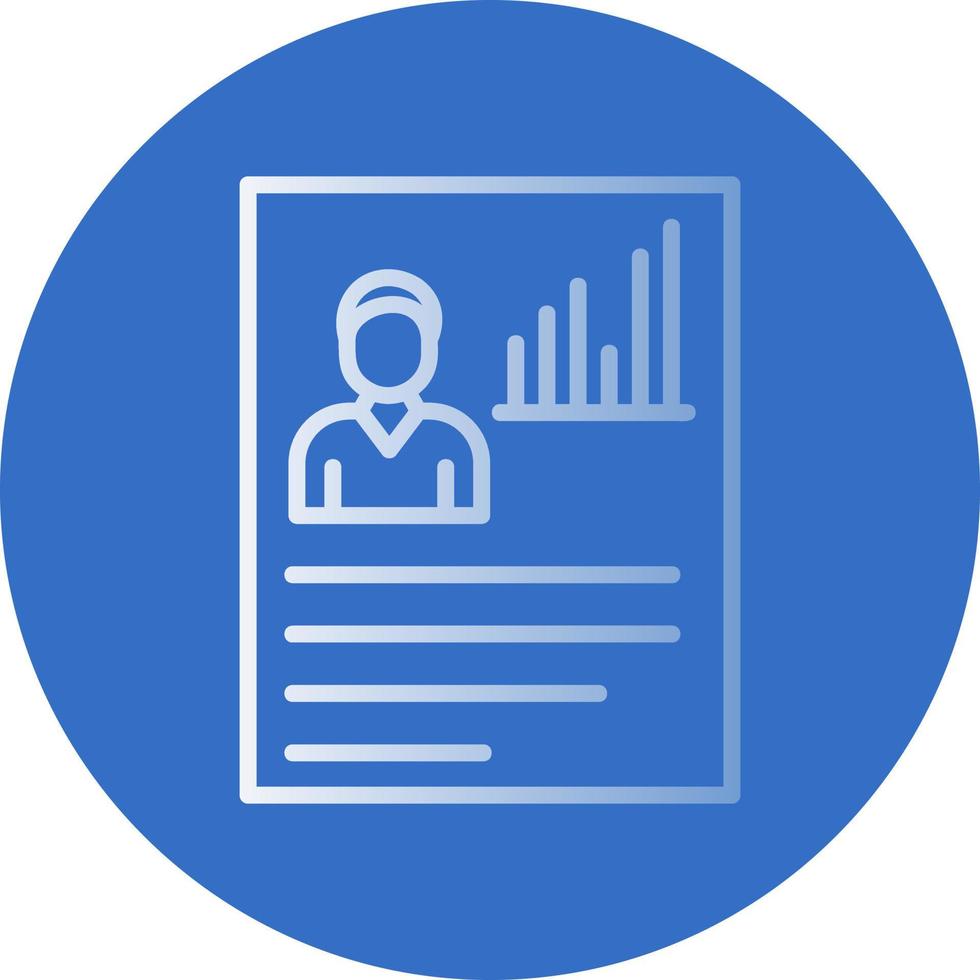 Employment Performance Vector Icon Design