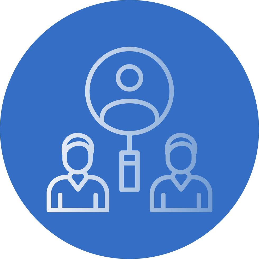 Hr Outsourcing Vector Icon Design