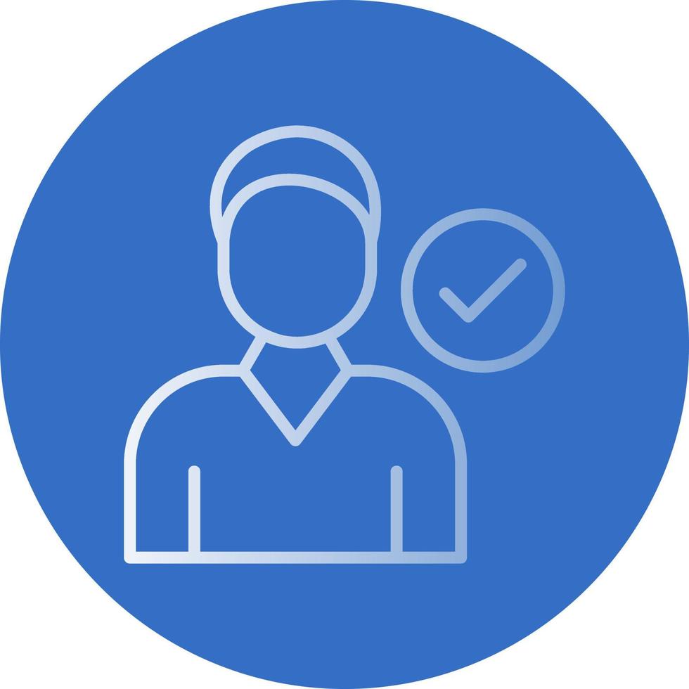Attendance Vector Icon Design