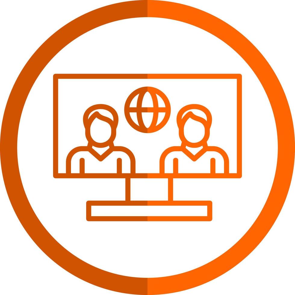 Online Community Vector Icon Design
