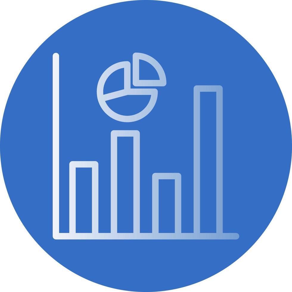 Market Forecast Vector Icon Design