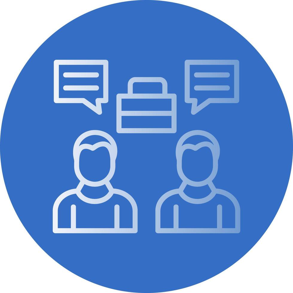Business Dialog Vector Icon Design