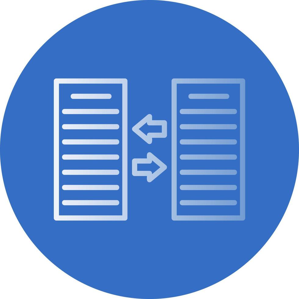 Files Exchange Vector Icon Design