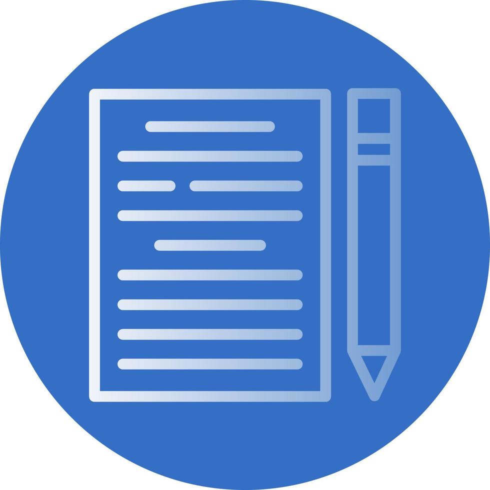Copywriting Vector Icon Design