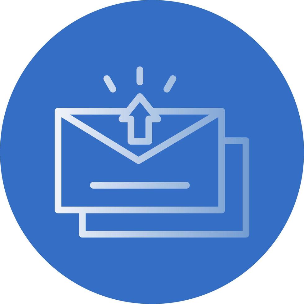 Email Blasts Vector Icon Design