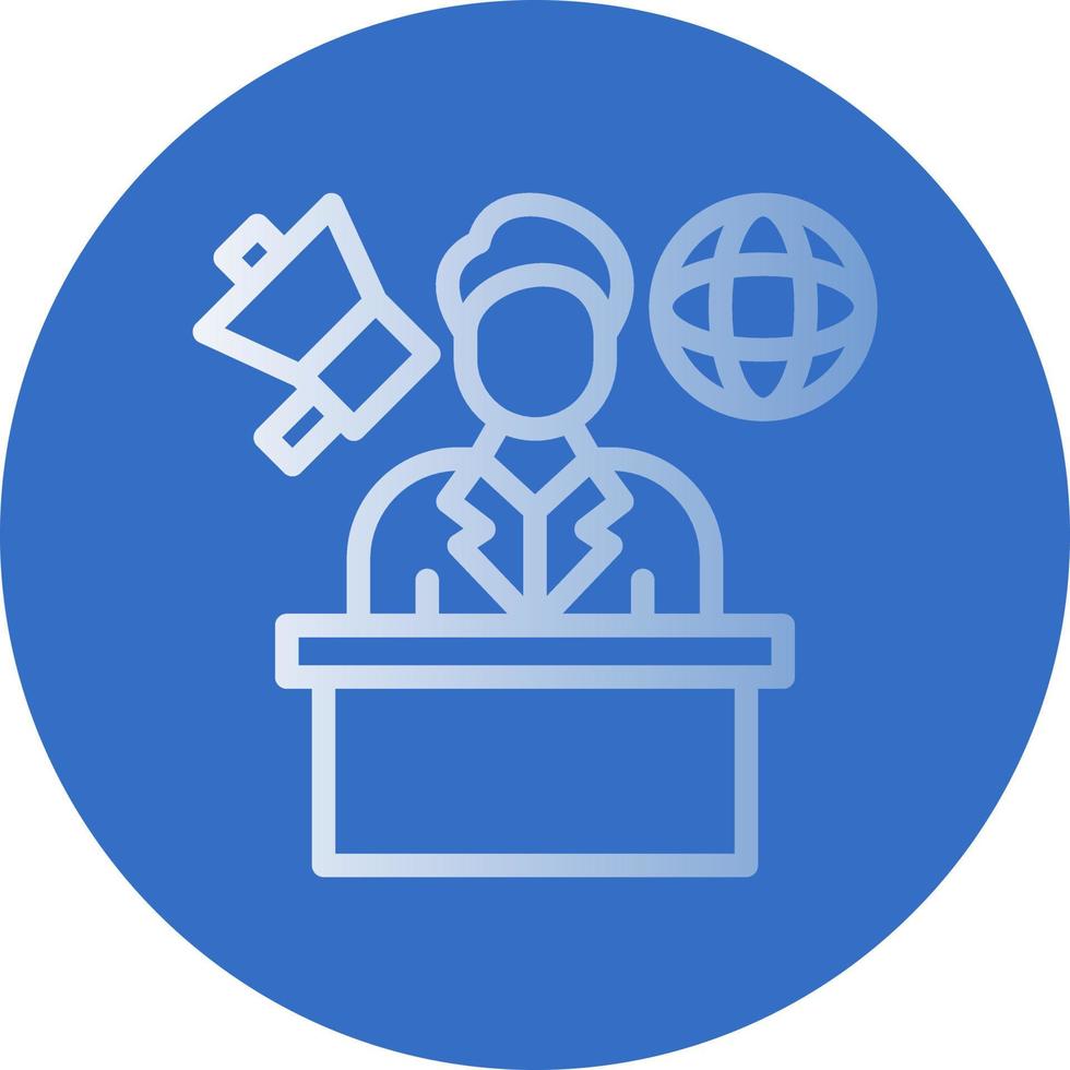 Brand Manager Vector Icon Design