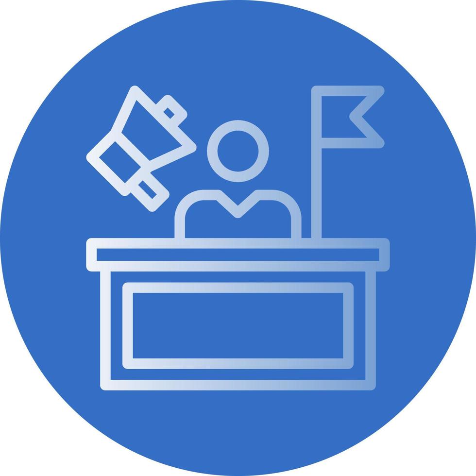 Brand Ambassador Vector Icon Design