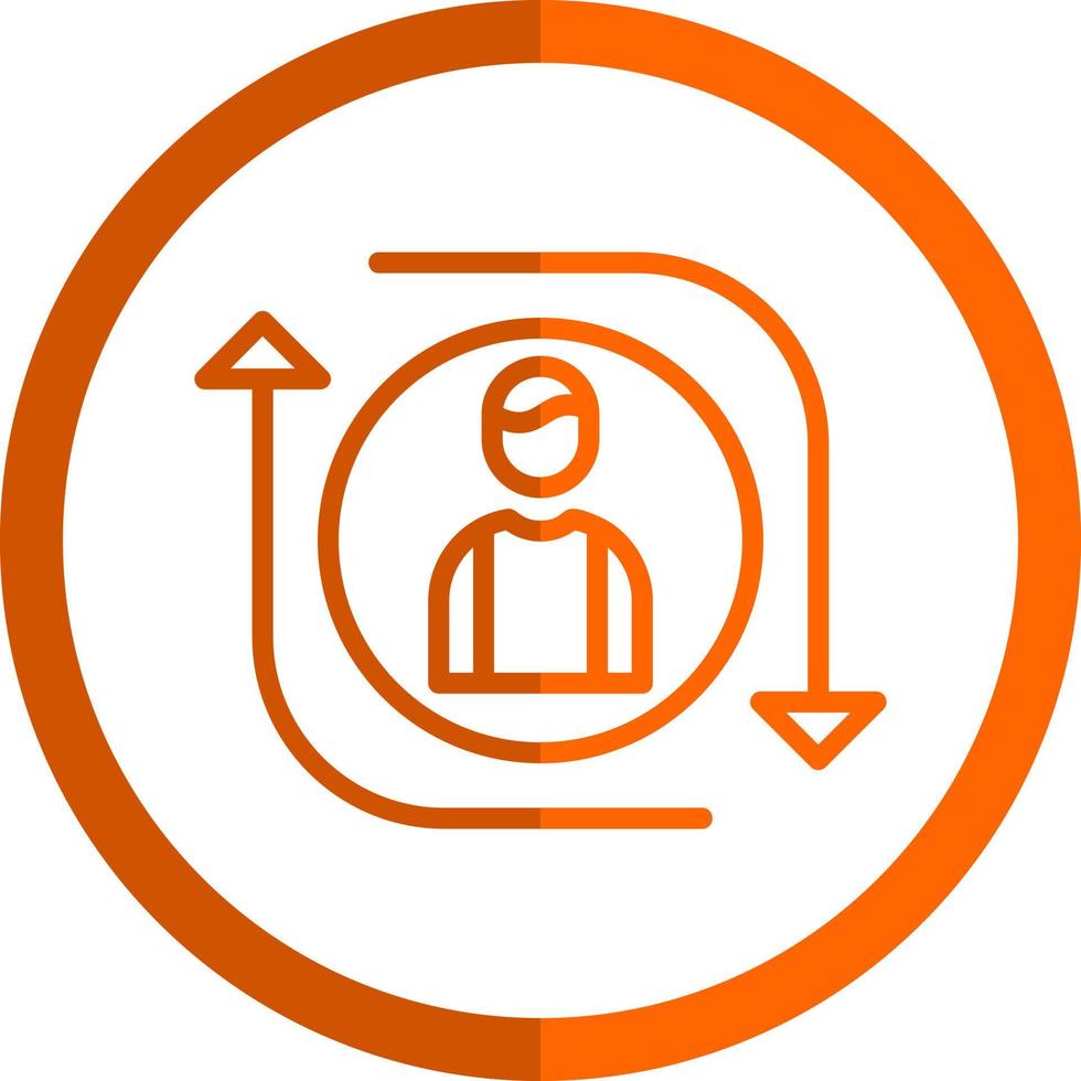 Customer Retention Vector Icon Design