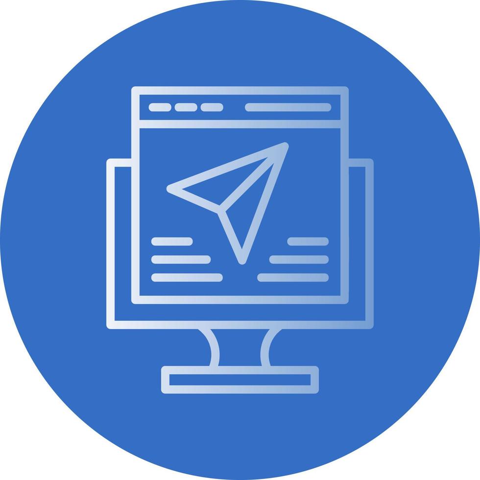 Landing Page Vector Icon Design