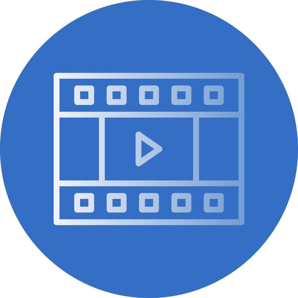 Video Editor Vector Icon Design