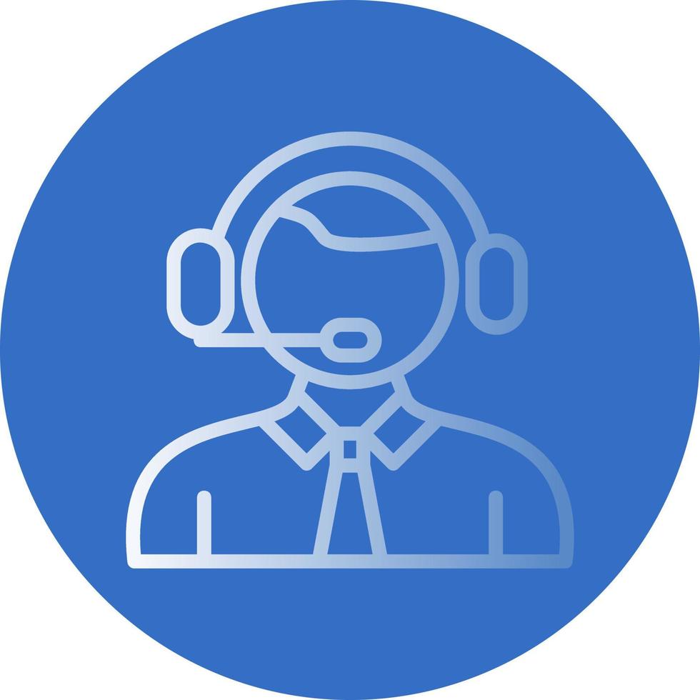 Customer Service Vector Icon Design