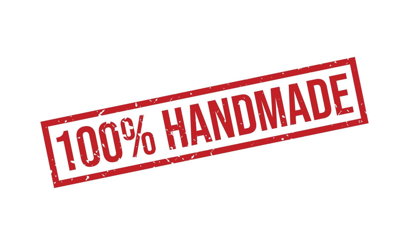 100% Handmade Stamp Royalty Free SVG, Cliparts, Vectors, and Stock  Illustration. Image 12221991.