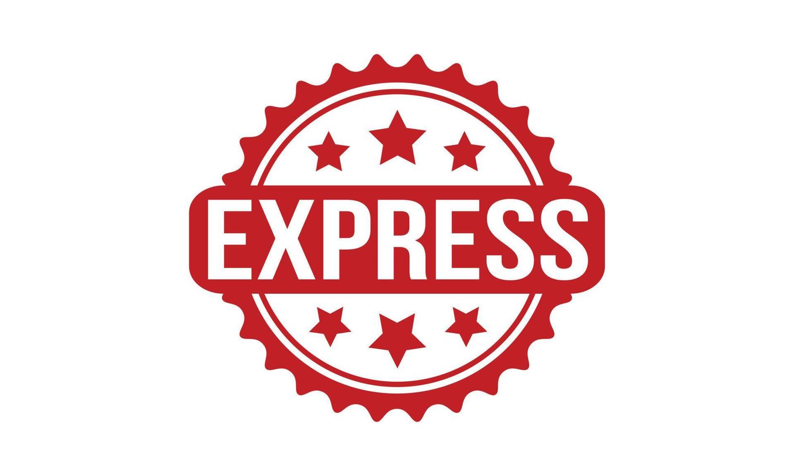 Express Rubber Grunge Stamp Seal Stock Vector