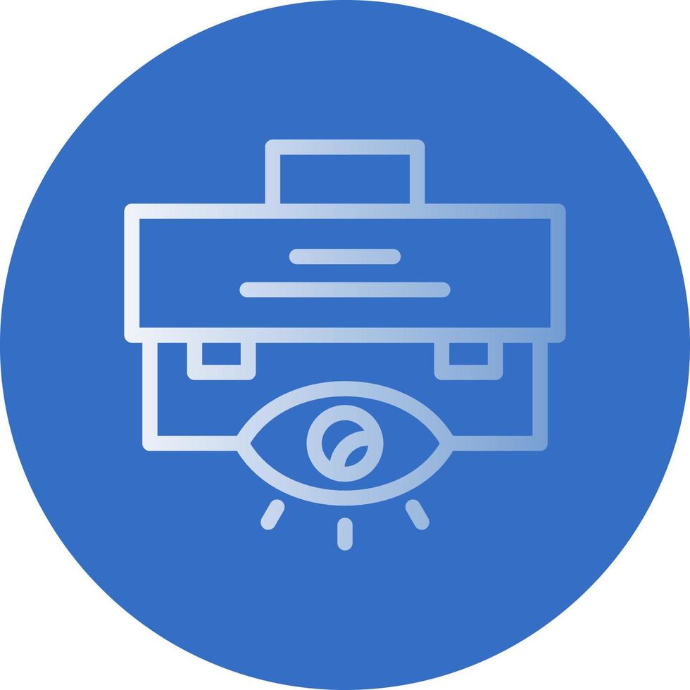 Business Vision Vector Icon Design