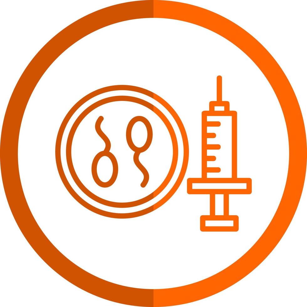 In Vitro Fertilization Vector Icon Design