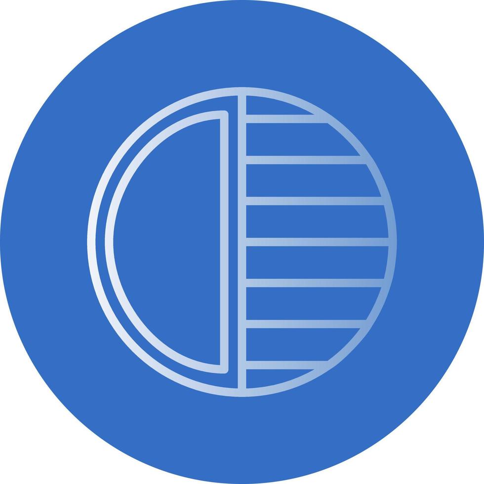 Color Contrast Vector Icon Design