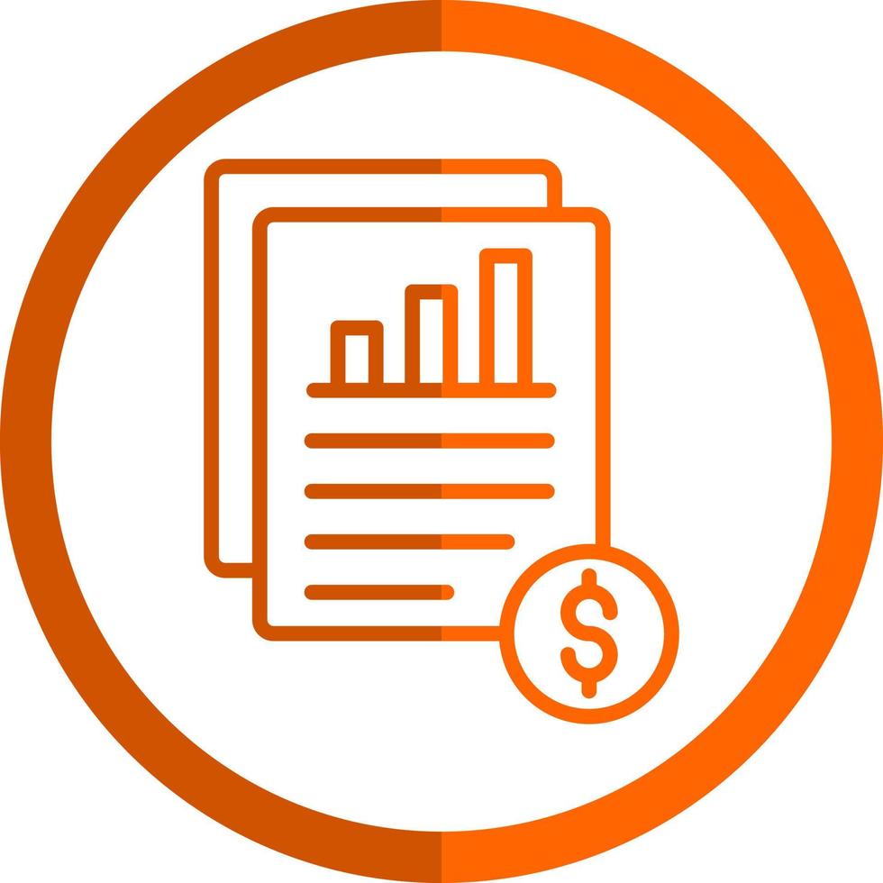 Income Statement Vector Icon Design