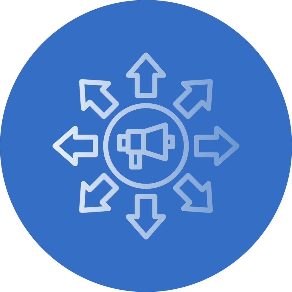 Advertising Submission Vector Icon Design
