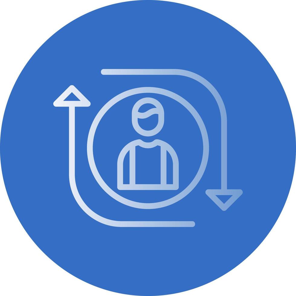 Customer Retention Vector Icon Design