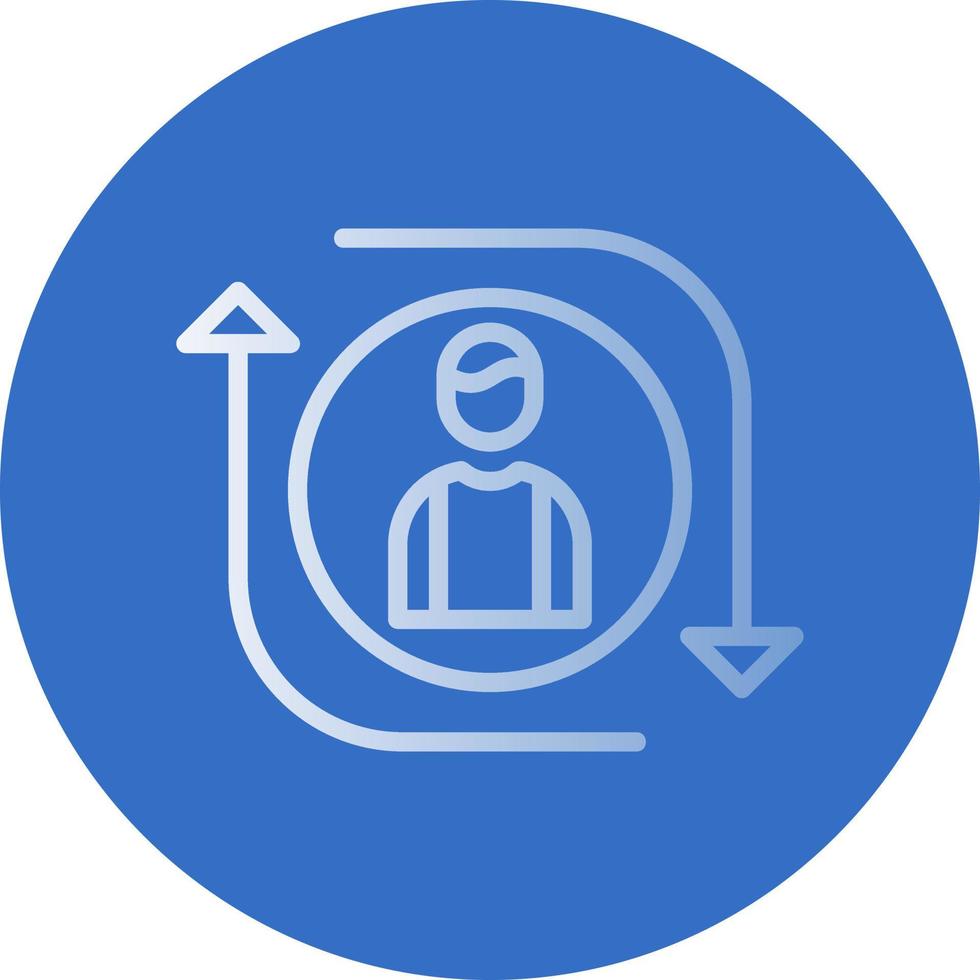 Customer Retention Vector Icon Design