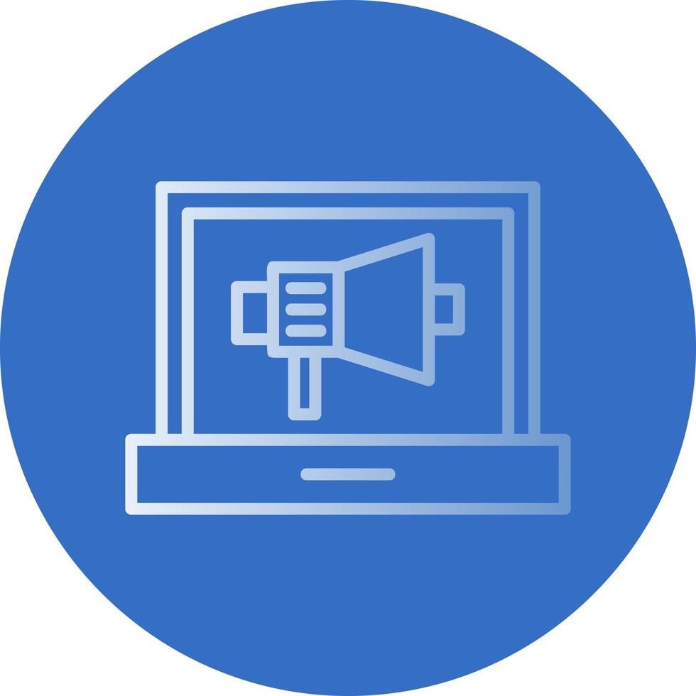 Online Pr Vector Icon Design
