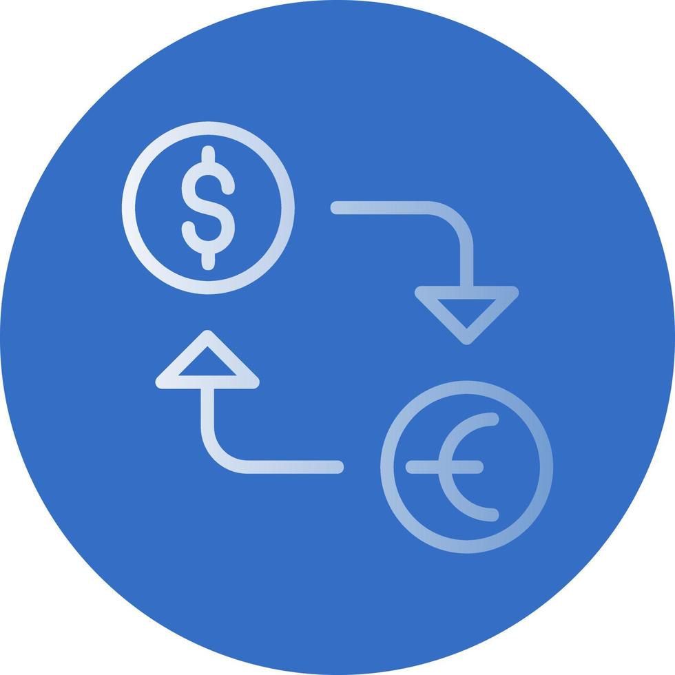 Currency Exchange Vector Icon Design