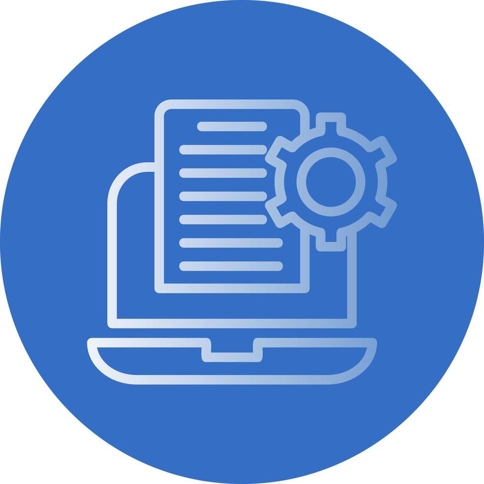 Business Automation Vector Icon Design