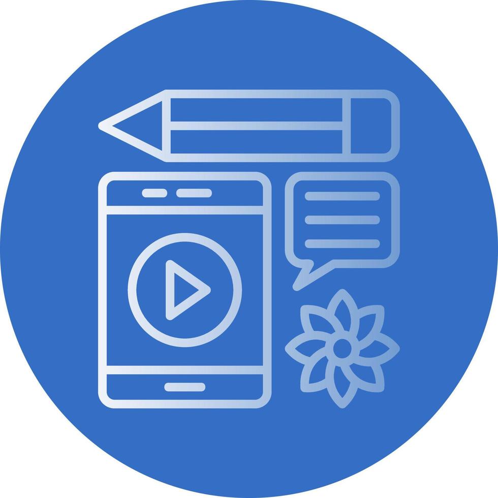 Flatlay Vector Icon Design