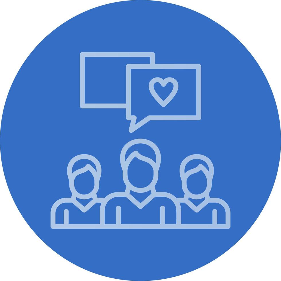 Brand Engagement Vector Icon Design