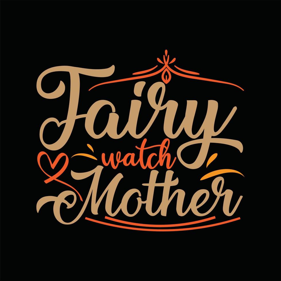 Mother T-shirt Design vector