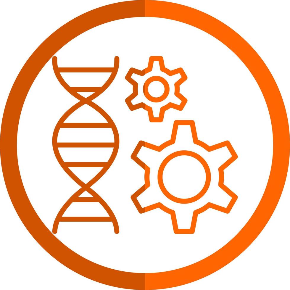 Genetic Engineering Vector Icon Design
