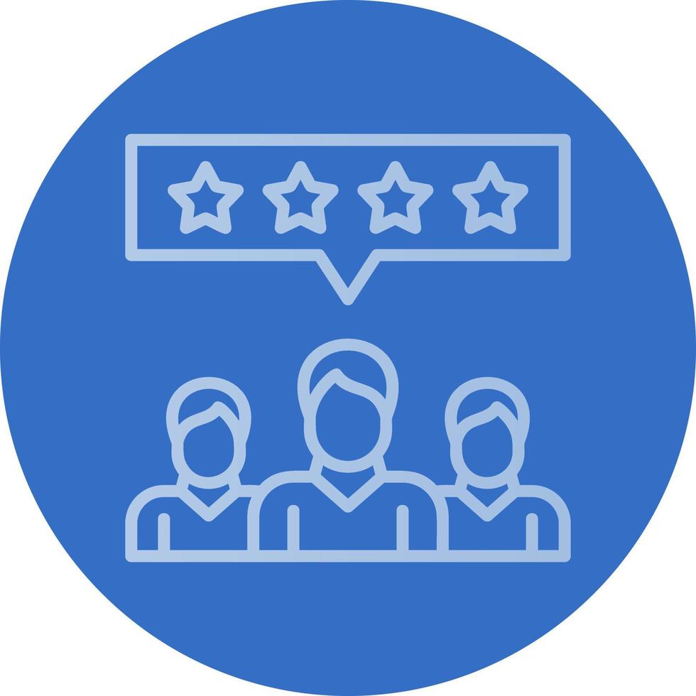 Customer Reviews Vector Icon Design