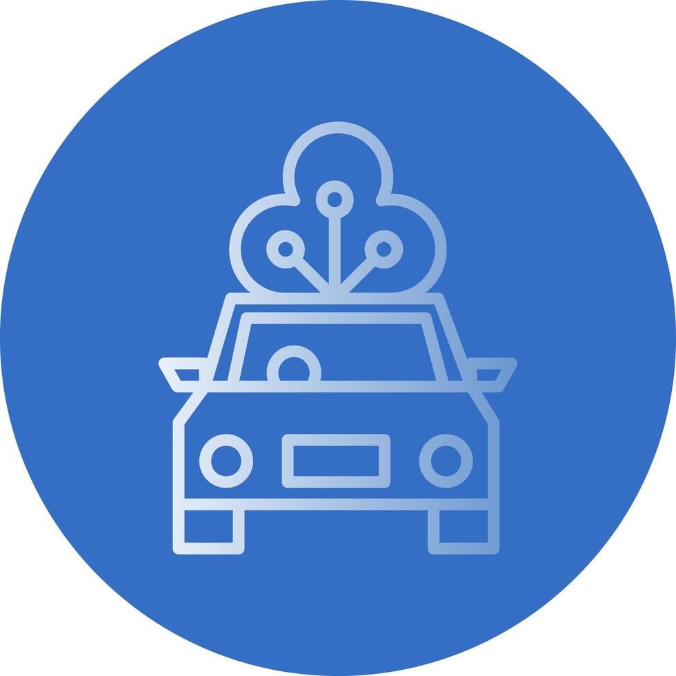 Driving Data Vector Icon Design