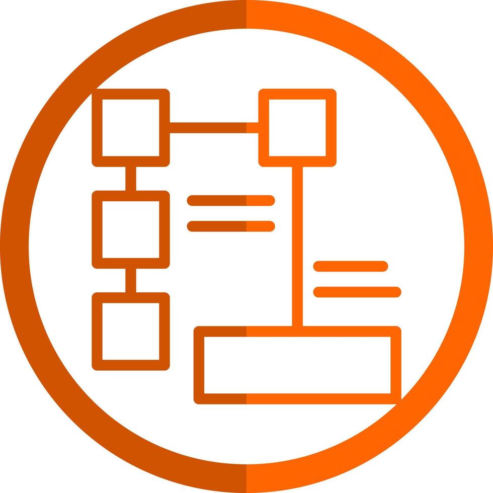 flowchart Vector Icon Design