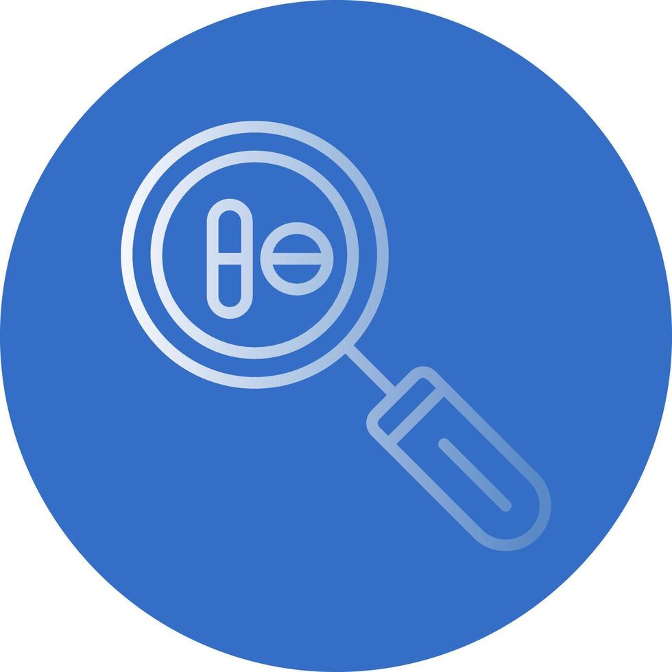 Drug Discovery Vector Icon Design