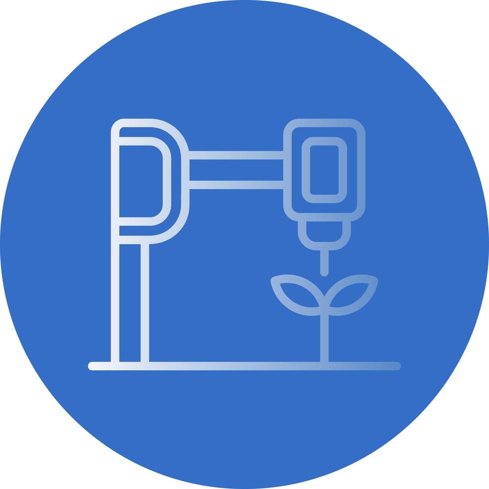 Bioprinting Vector Icon Design