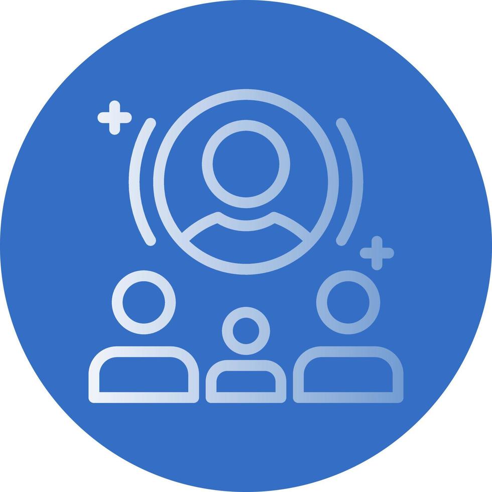 Engaging With Audience Vector Icon Design