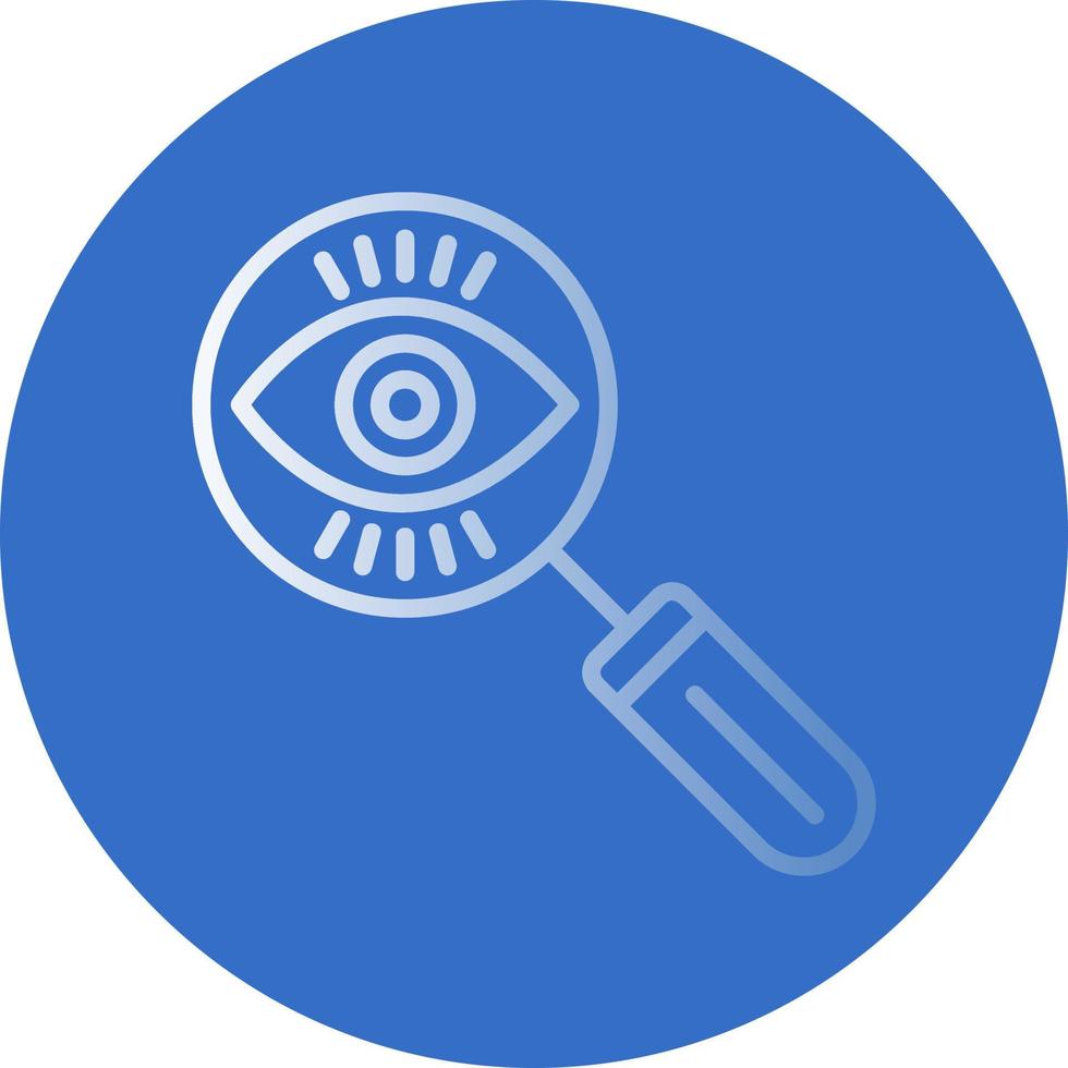 Observation Vector Icon Design