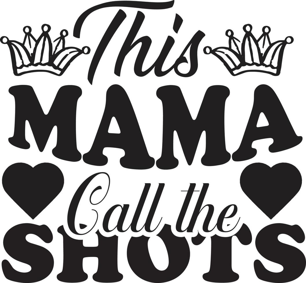Mother T-shirt Design vector