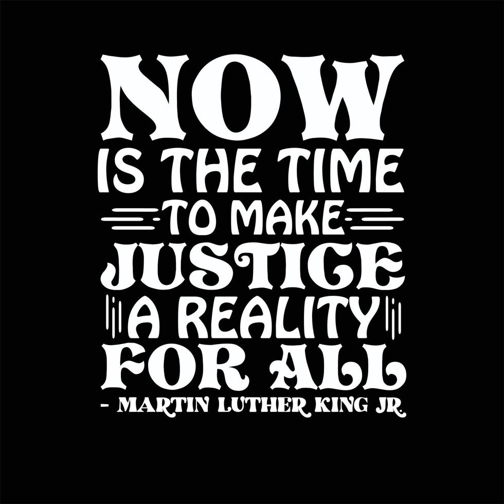 Martin Luther King T-shirt Design vector