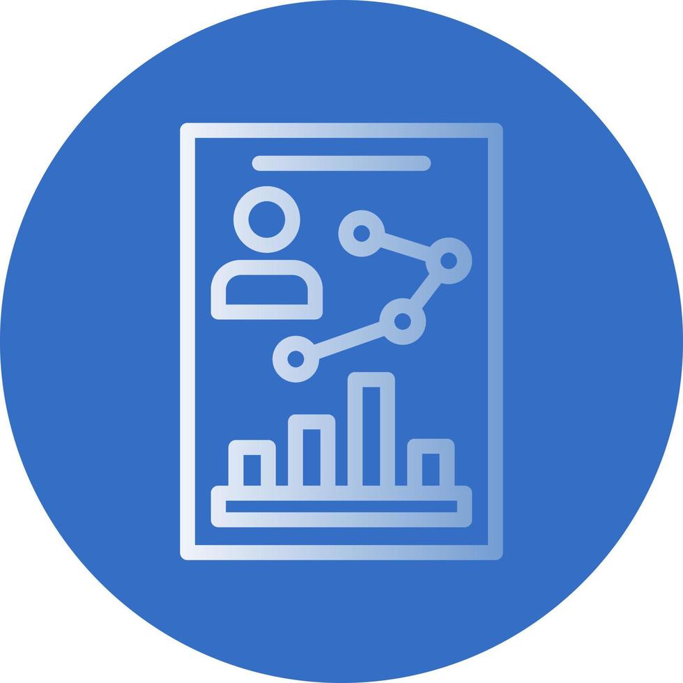 Demographics Vector Icon Design
