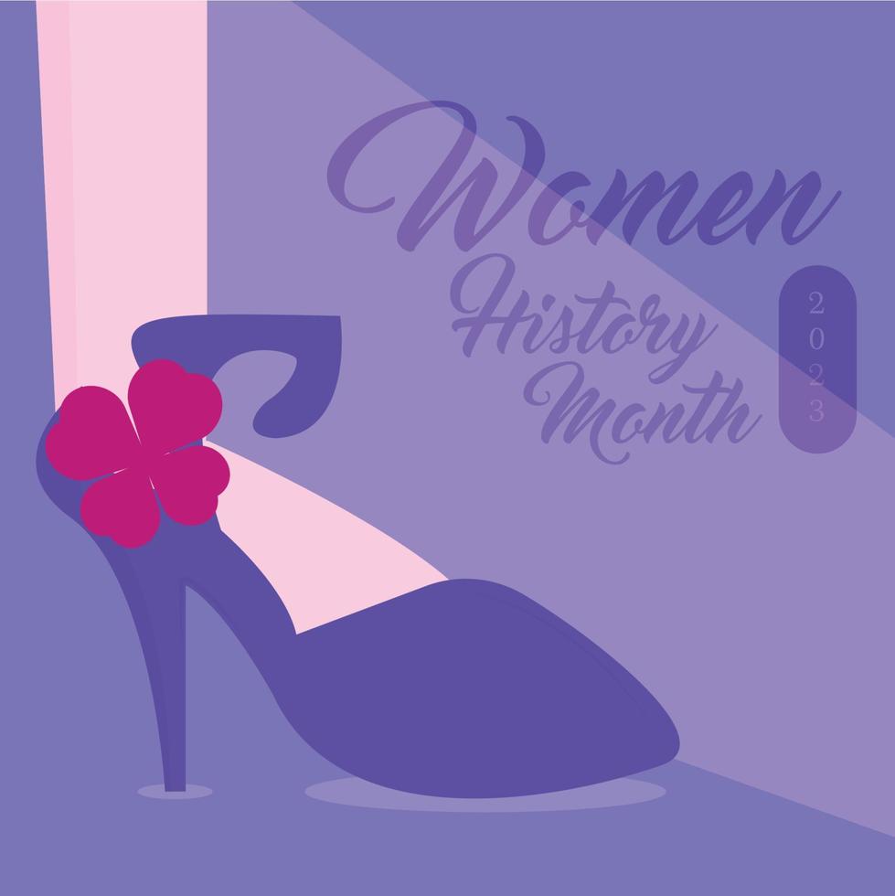 Women History Month Illustration vector