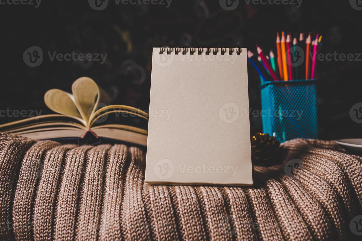 notebook in the classroom photo