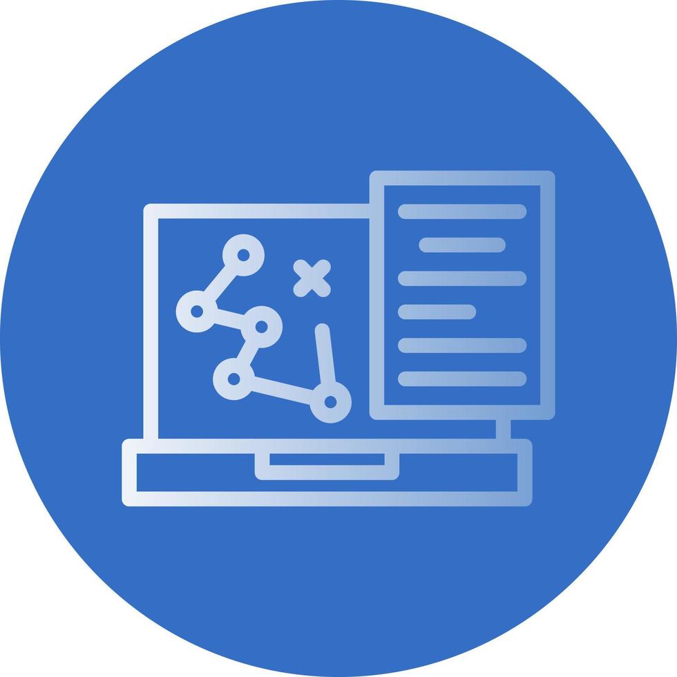 Digital Strategy Vector Icon Design
