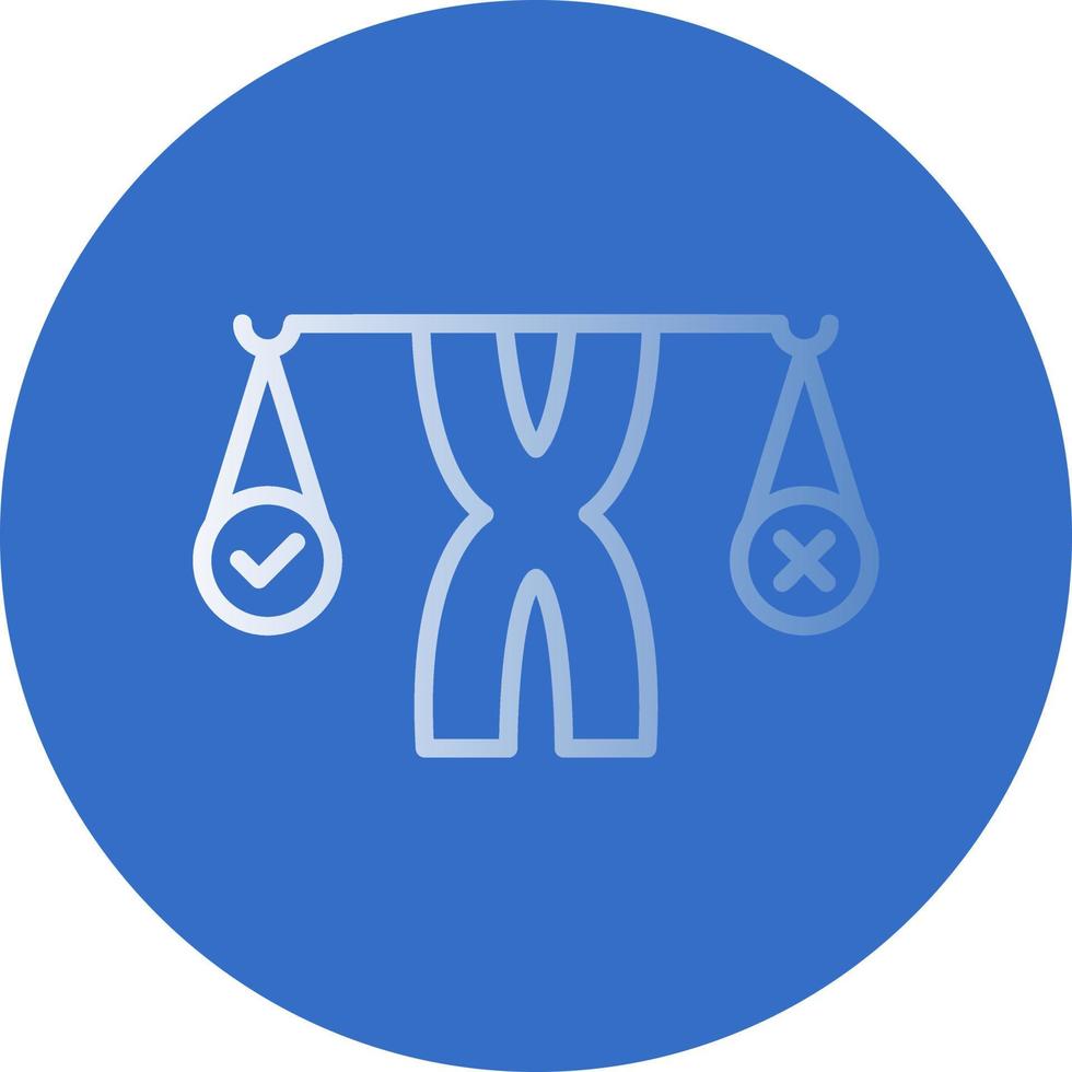 Bioethics Debate Vector Icon Design