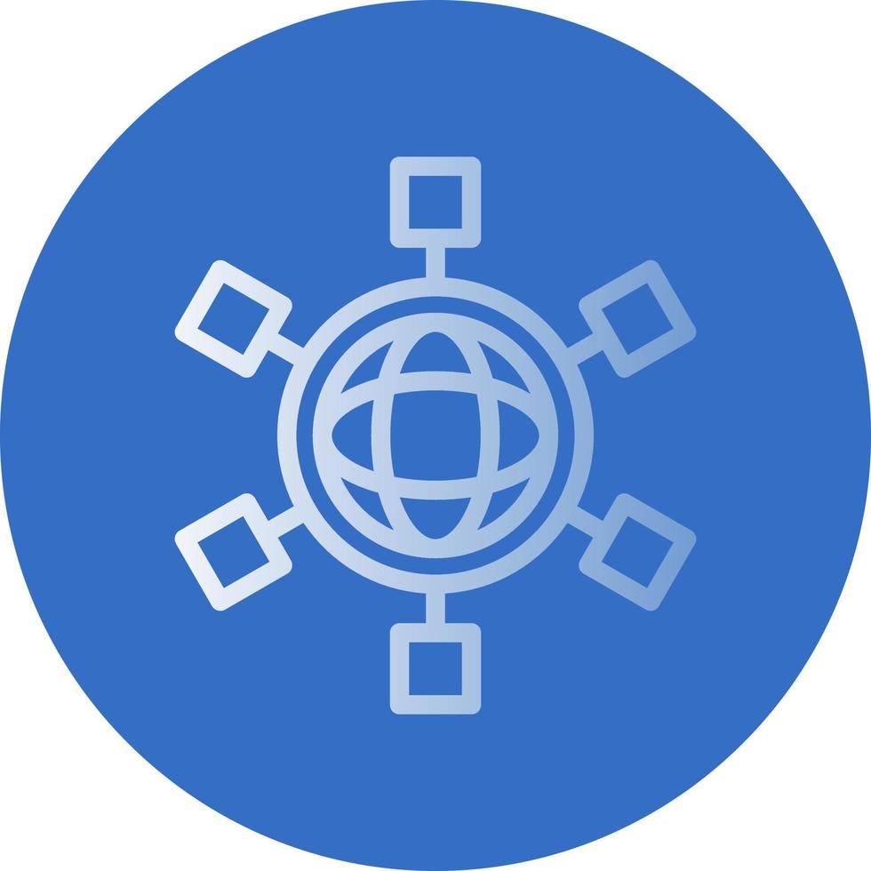 Social Networks Vector Icon Design