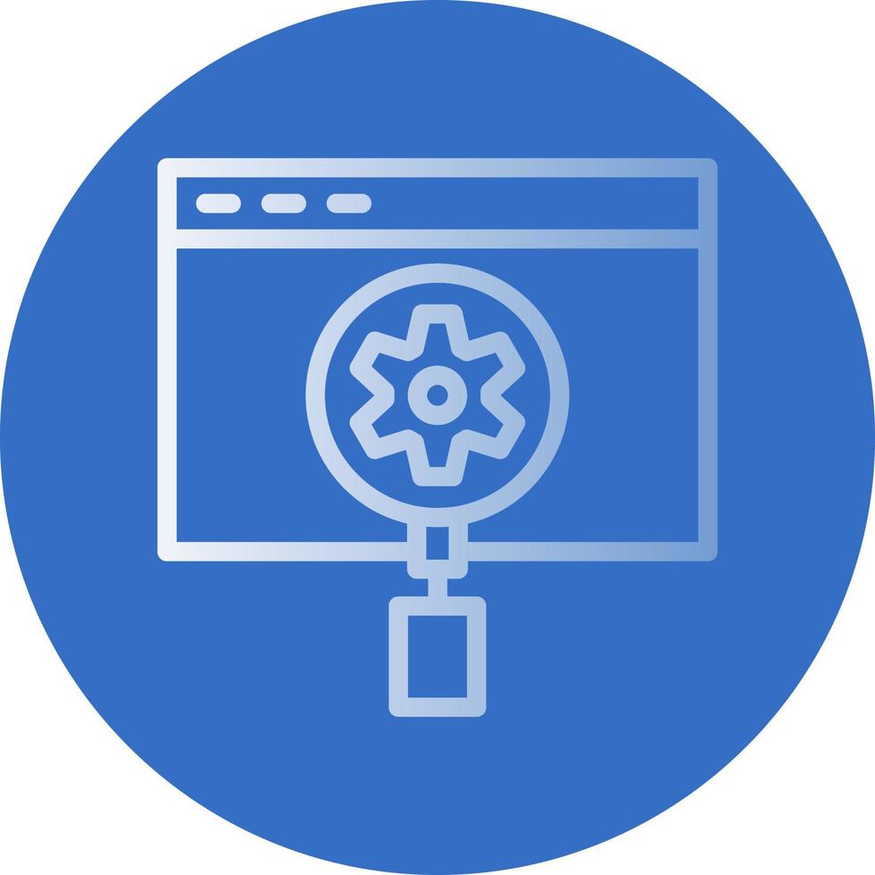 Search Engine Optimisation Vector Icon Design