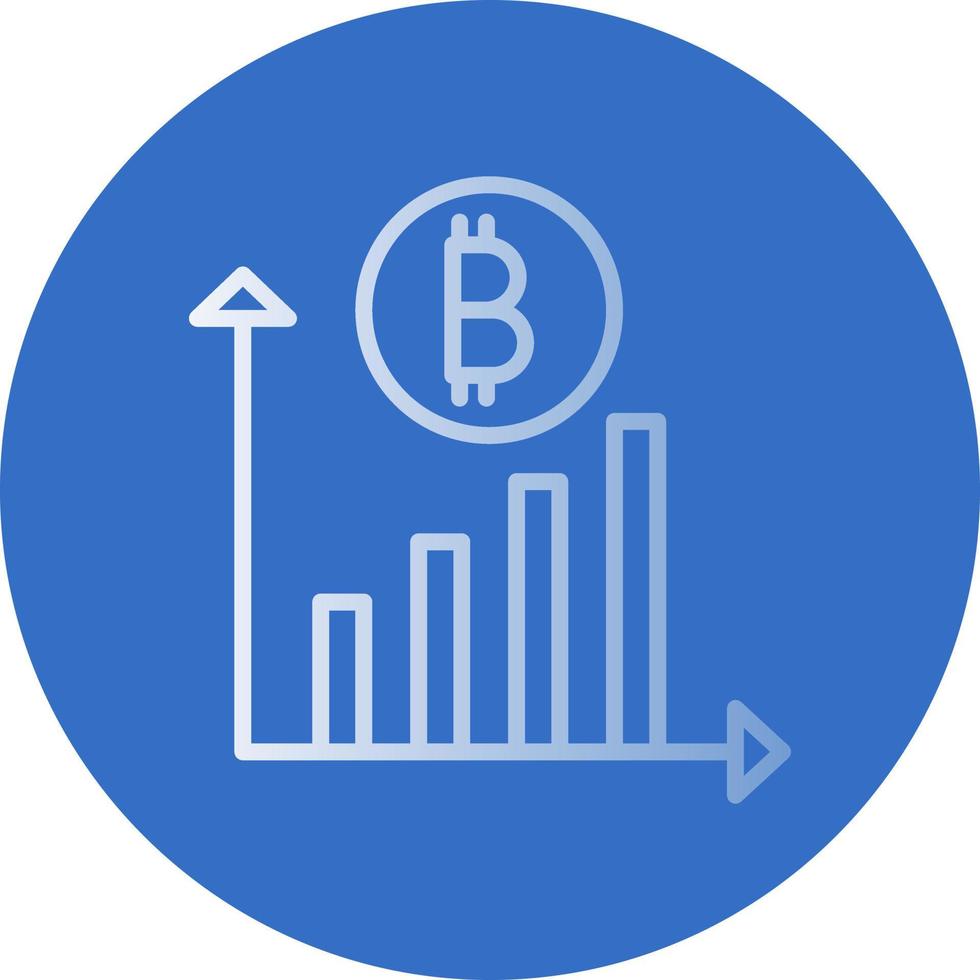 Cryptocurrency Investment Vector Icon Design