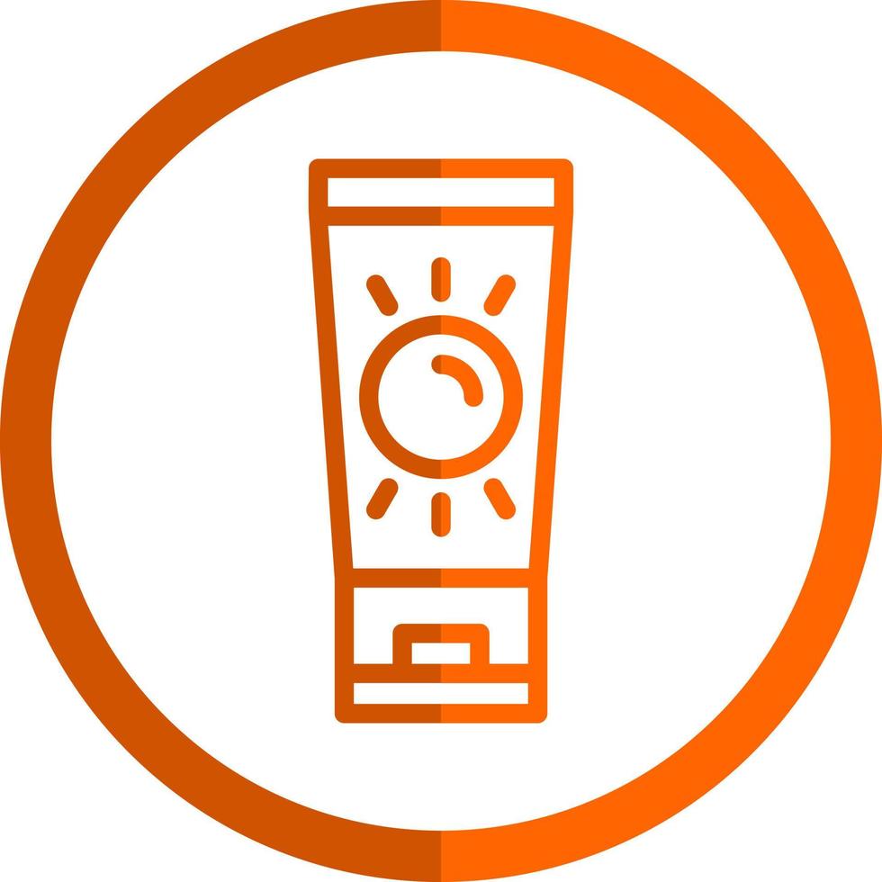 Sunblock Vector Icon Design